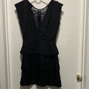 Used Black mini dress size small from urban outfitters